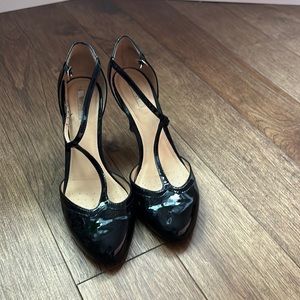 Shiny dancing shoes